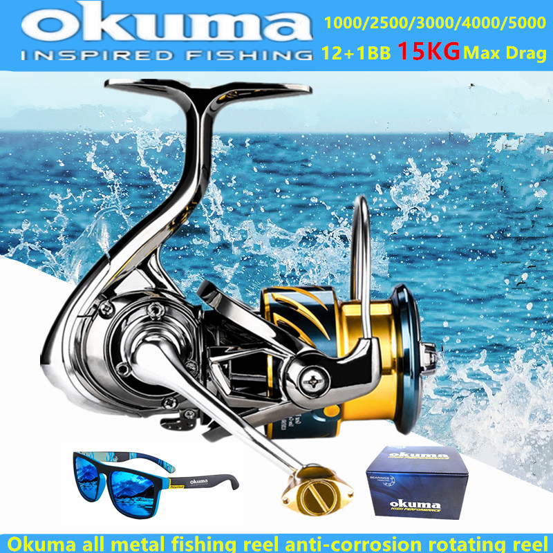 Surf Reel - Mulinello da Pesca Okuma Tutto in
