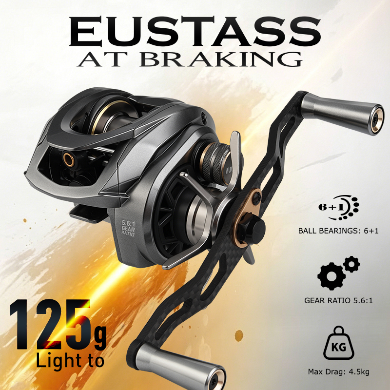 Spincast Reel - Mulinello da baitcasting LEYDUN EUSTASS 125g